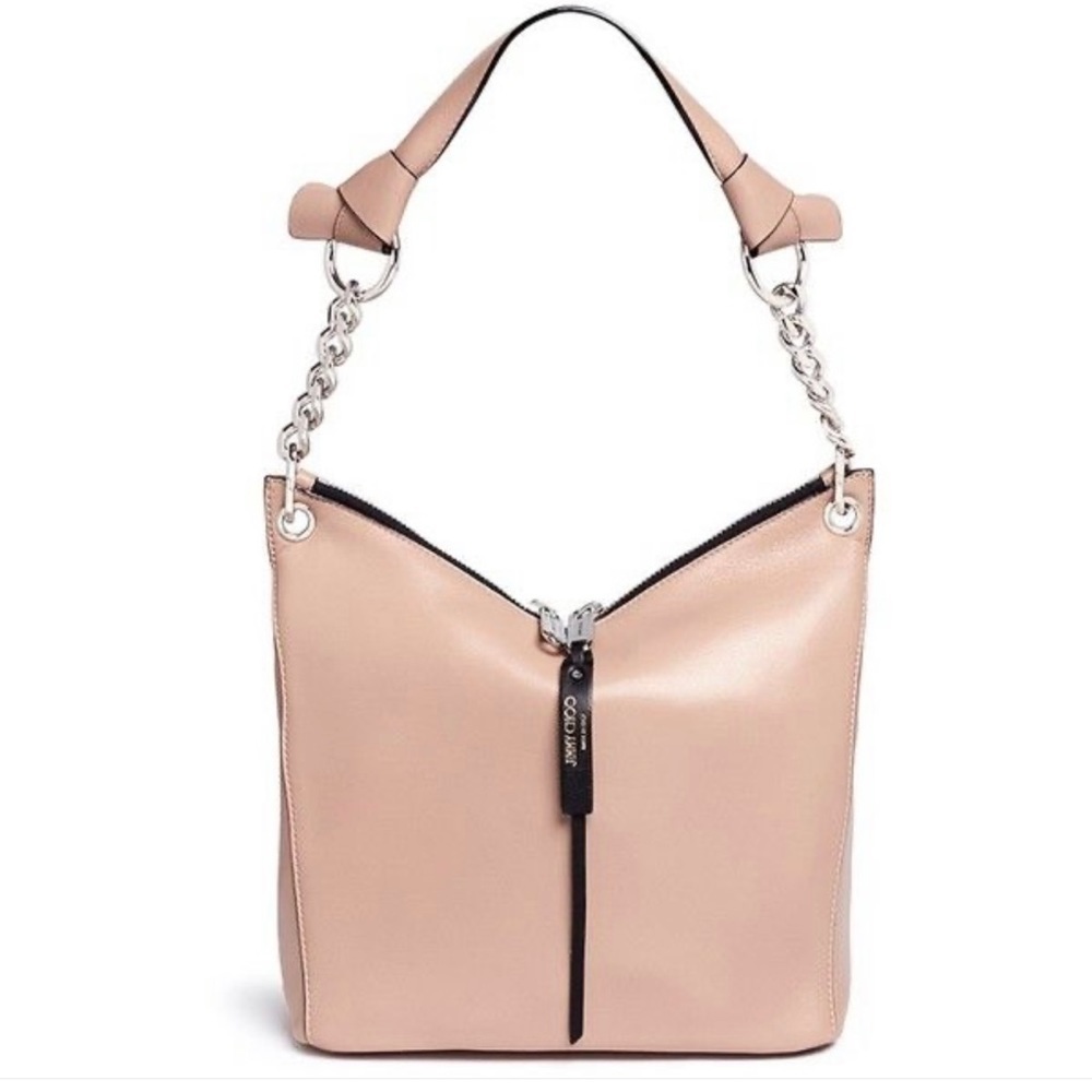Authentic Jimmy Choo 'Raven' Handbag NWT Never Worn in Ballet Pink Made in Italy